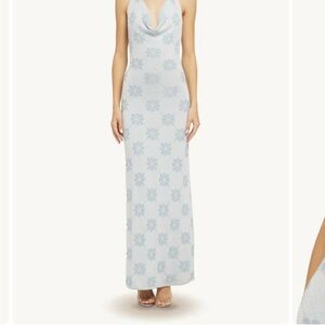 Asta resort icy blue dress